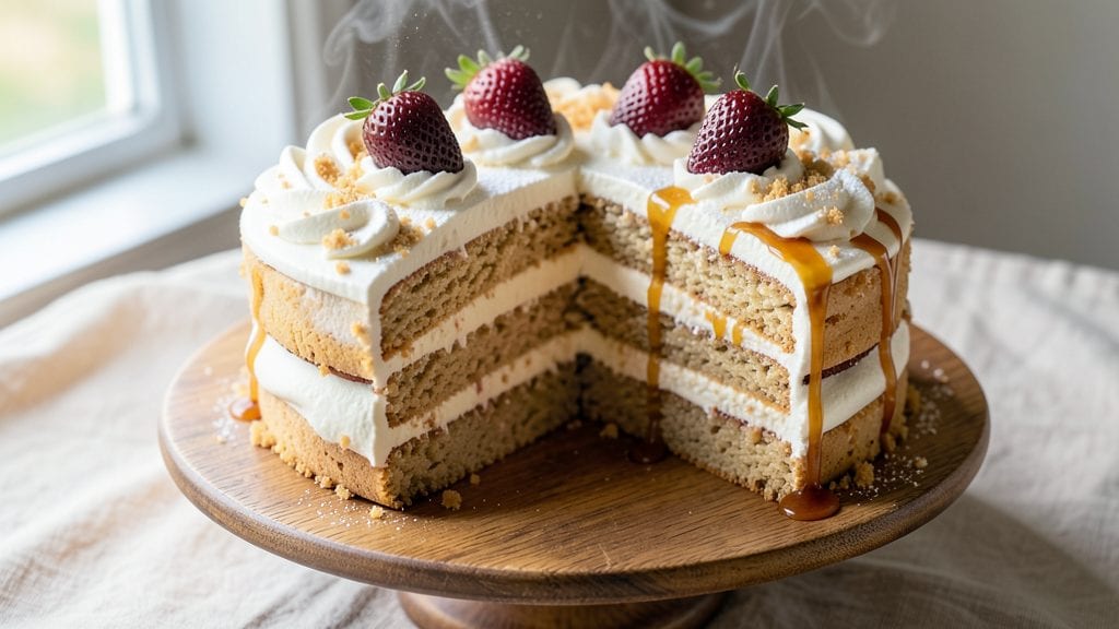 Betty Crocker Sugar Cookie Cake Recipe: Vanilla-Infused Layers with Crunchy Pecan Crown