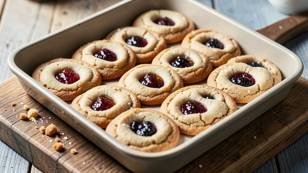 Betty Crocker Thumbprint Cookies Recipe: Vanilla-Kissed Crunch With Jam-Filled Hearts