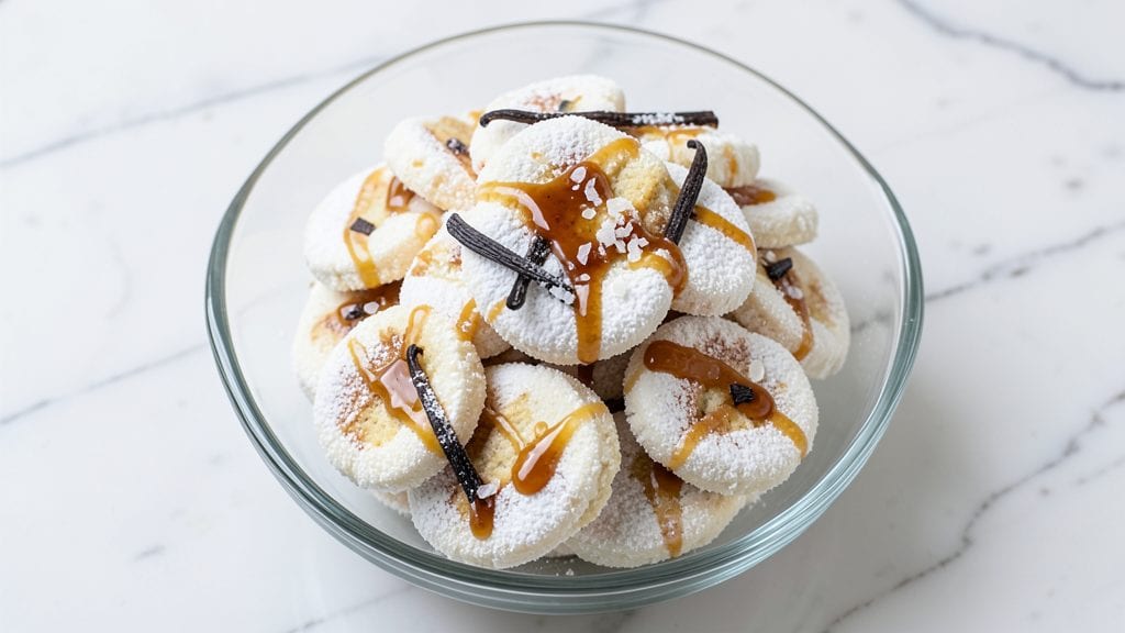 Condensed Milk Snow Cookies Recipe: Buttery Vanilla Swirls With Toasted Coconut Crunch