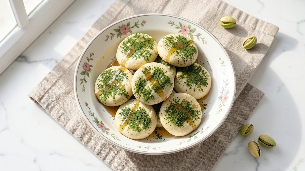 Green Tea Cookies Recipe: Matcha-Infused Crunch With Vanilla Brightness