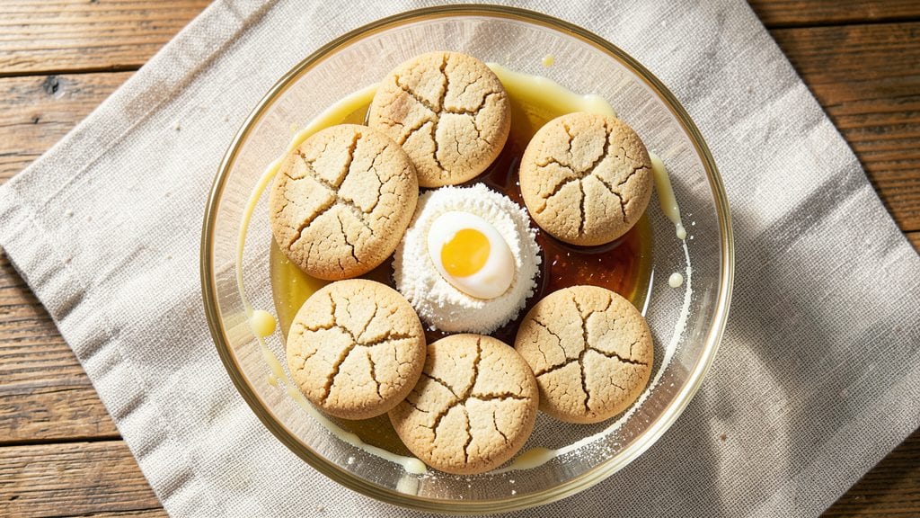 Hard-Boiled Egg Cookies Recipe: Crunchy Shells With Creamy Centers