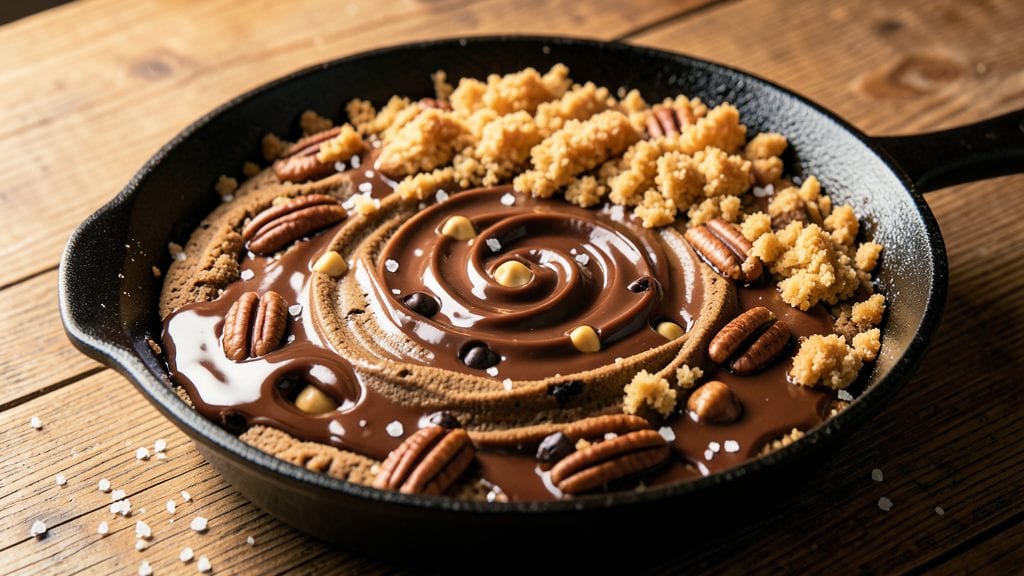 Hershey's Reese's Cookie Skillet Recipe: One-Pan Chocolate-Pecan Crunch