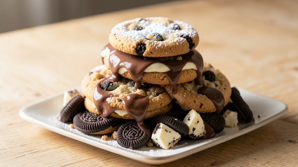 Hershey's Cookies and Cream Cookies Recipe: Chocolate-Chip Swirls With Vanilla Bean Magic
