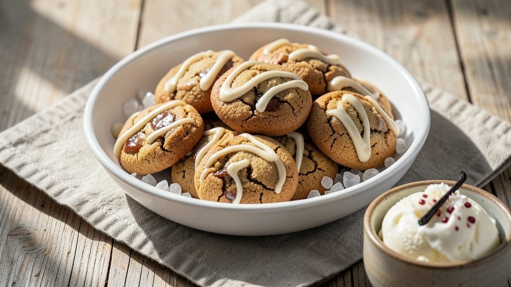 Ina Garten's Cookie Recipe: Warm Vanilla-Infused Dough with Pecan-Studded Edges