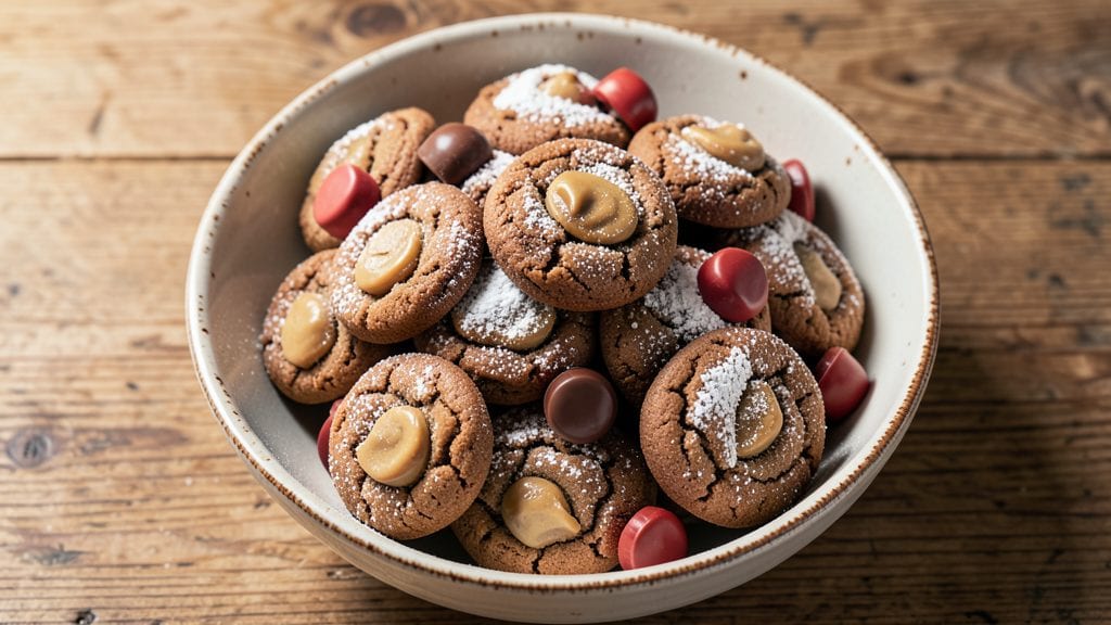 Peanut Butter Cookie Recipe With Mini Reese's Cups: Crunchy Chocolate-Peanut Clusters in Every Bite